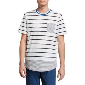 NWT! Michael Kors Striped Pocket T-shirt Size XL